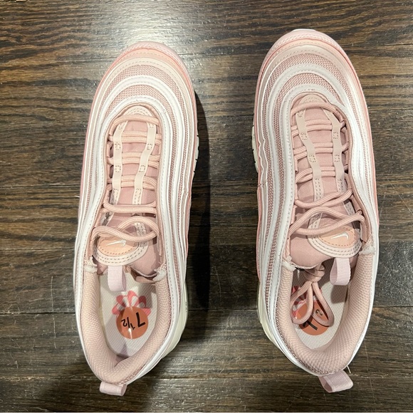 Nike Air Max 97 ‘Pink Oxford Summit White’ (DH8016-600) Women Size 7.5 - Picture 4 of 9